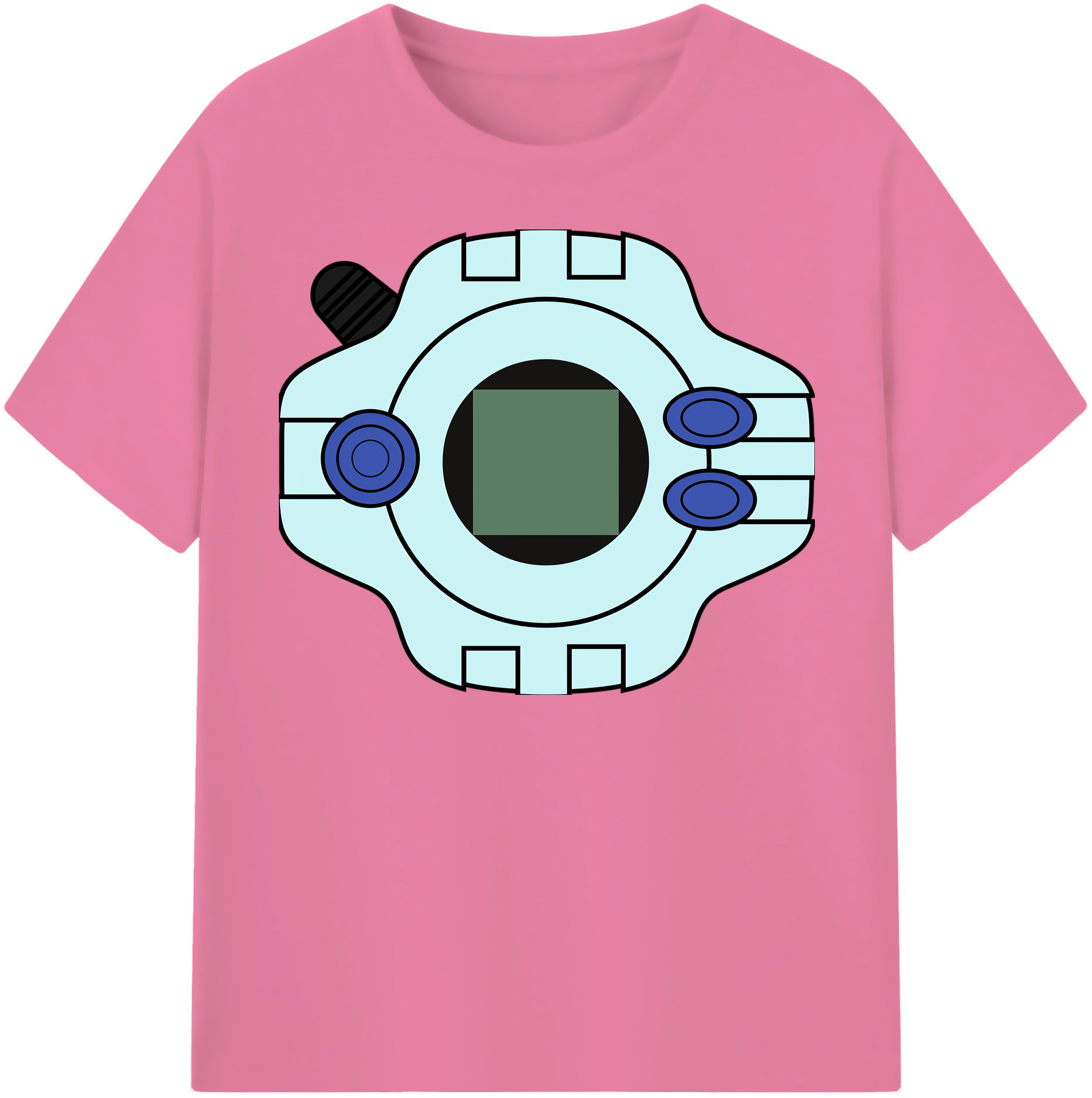 （画像用） Digimon デジタルモンスター/デジモン 綿100％半袖Tシャツ（フロントプリント）